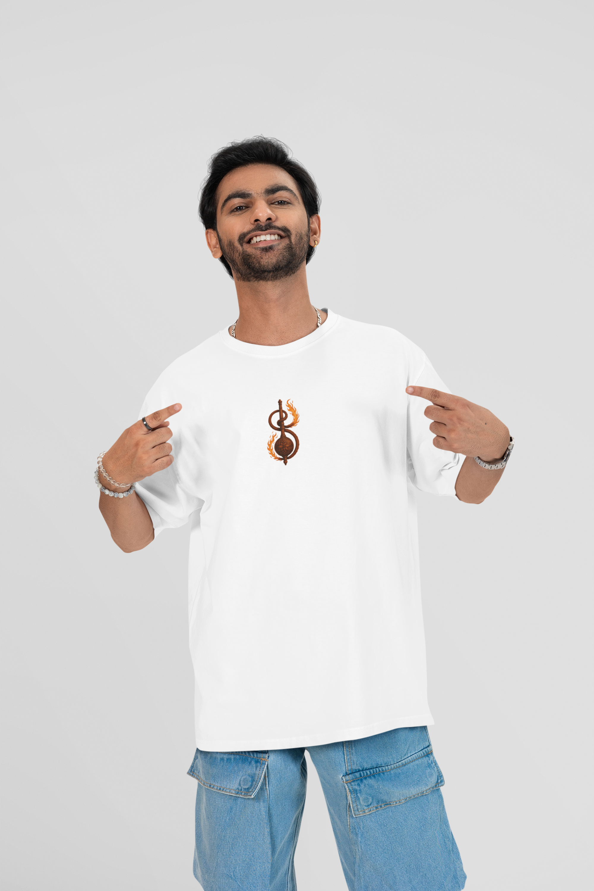 Divine Hanuman Unisex Classic Oversized T-Shirt
